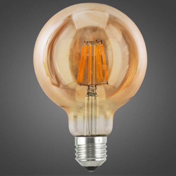 Foco Globo Filamento Led G95 6W WW Atenuable