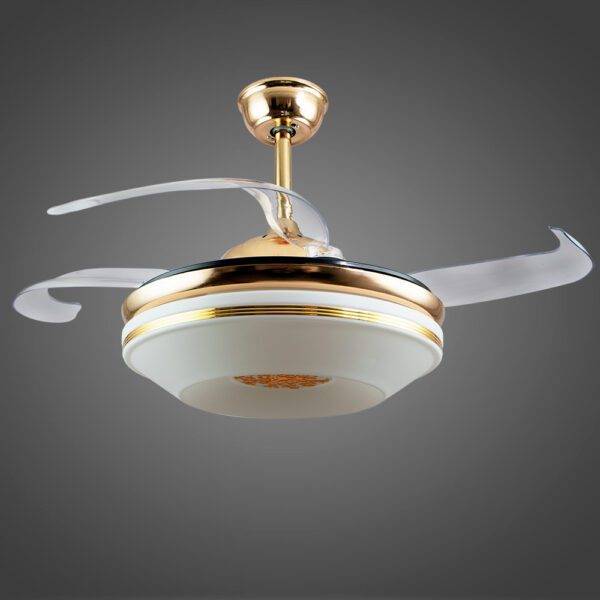 Ventilador Led SMD 3 Pasos 72W Greca Gold - Imagen 2