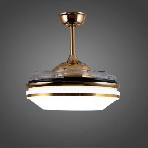 Ventilador Led SMD 3 Pasos 72W Greca Gold - Imagen 3