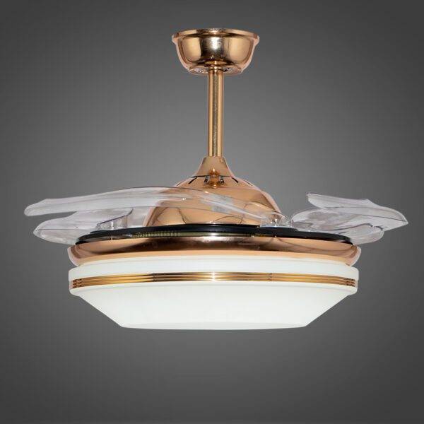 Ventilador Led SMD 3 Pasos 72W Greca Gold