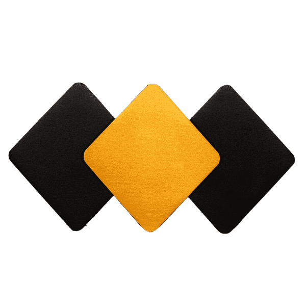 Arbotante rombo, color negro/dorado, luz cálida, 85-265, 6*1W