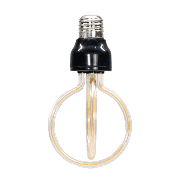 Foco Led de cristal, lotus, luz cálida de 4W