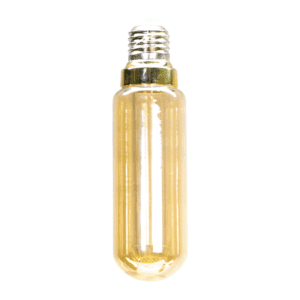 Foco Led de cristal ámbar, cilíndrico LED165 luz cálida de 3W