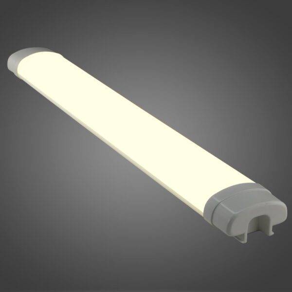 Regleta Opalina 18, Luz Cálida, 61cm, Led SMD Ext - Imagen 2