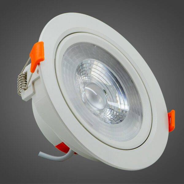 Dir Cob+Lupa 12W CW Blanco C/Clip