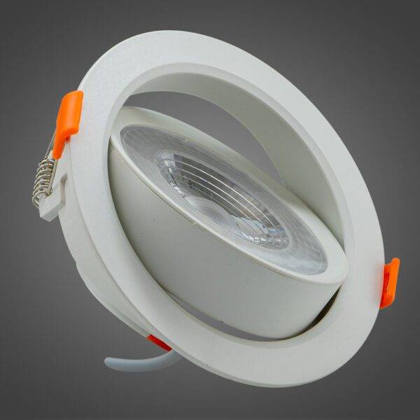 Dir Cob+Lupa 12W CW Blanco C/Clip - Imagen 3