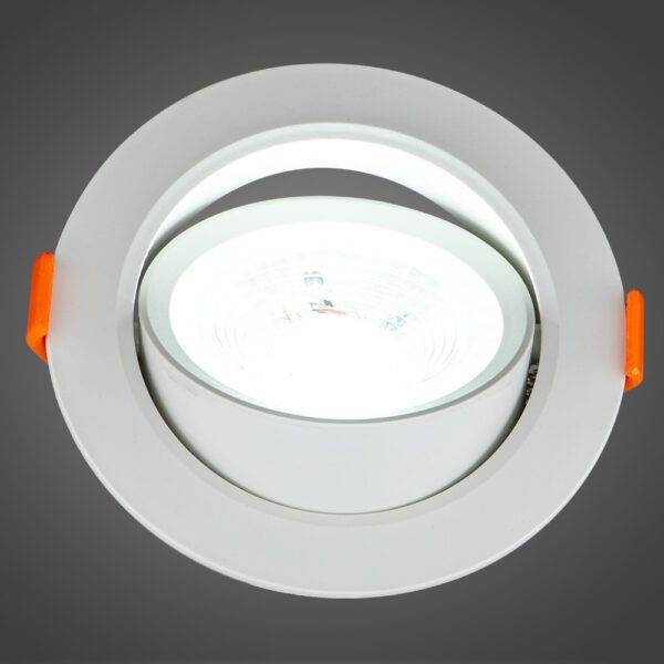 Dir Cob+Lupa 9W CW Blanco C/Clip - Imagen 3