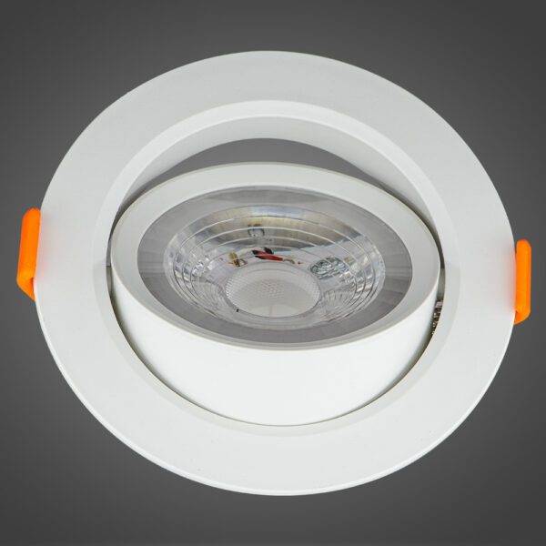 Dir Cob+Lupa 9W CW Blanco C/Clip - Imagen 2