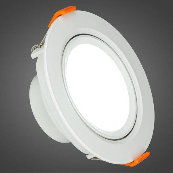 Dir Cob+Lupa 9W CW Blanco C/Clip