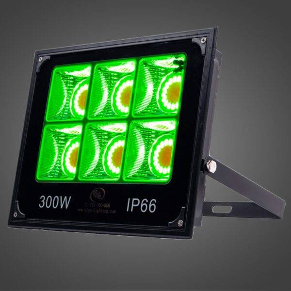 Flood COB Plano 300W RGB C/Control, 85-255V, BK - Imagen 3