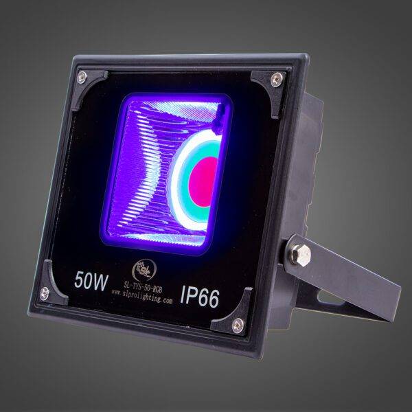 Flood COB Plano 50W RGB C/Control, 85-255V, BK - Imagen 4