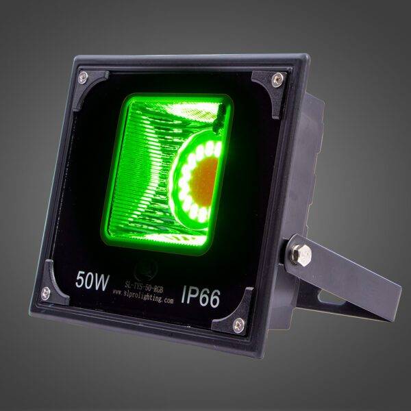 Flood COB Plano 50W RGB C/Control, 85-255V, BK - Imagen 3