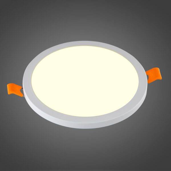 Plafón Plano RD Slim, 12W, Luz Cálida - Imagen 2