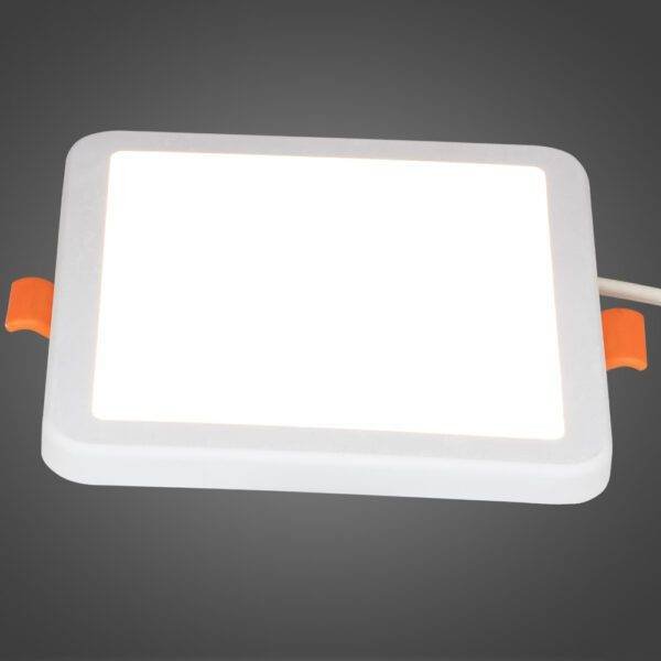 Plafón Slim 8W SQ CW C/Clip - Imagen 2