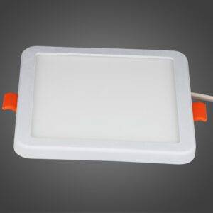 Plafon Slim 8W SQ WW C/Clip