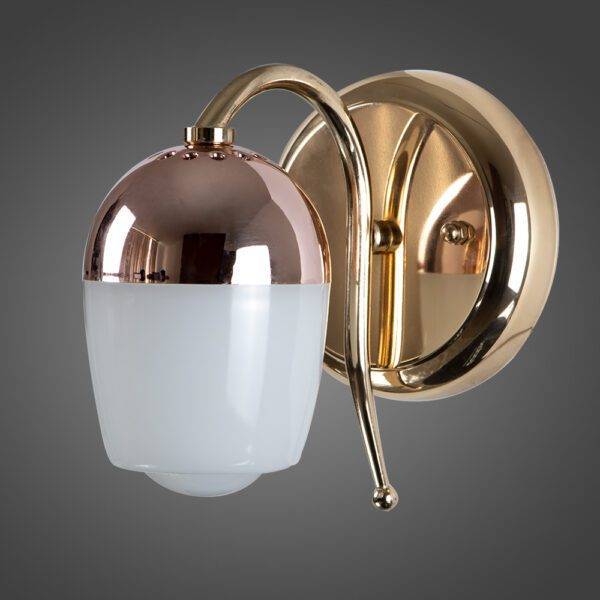 Arbotante Base RD Cobre/WH Nut 5W 3 Pasos - Imagen 2