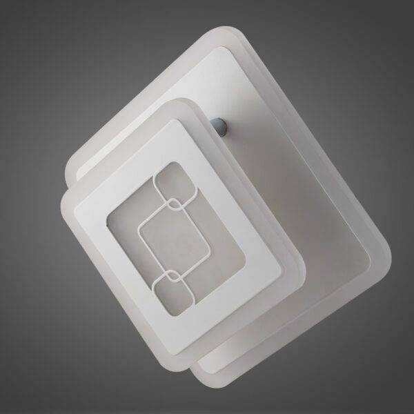Arbotante 22W CW+WW Acril 2 Square - Imagen 2