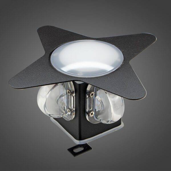 Arbotante Estrella 5W Led BK, Luz Fría - Imagen 2