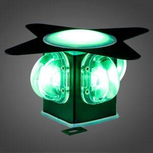 Arbotante Estrella 5W Led BK, Verde