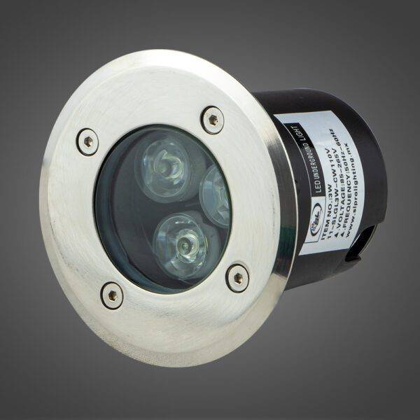 Empotrado de Piso 3W, Luz Fría