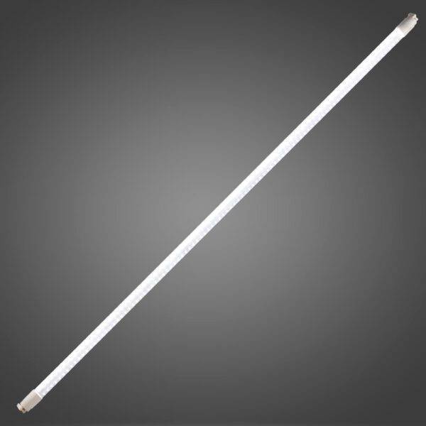 Tubo T8 de Vidrio C/Tira B Frío Transparente
