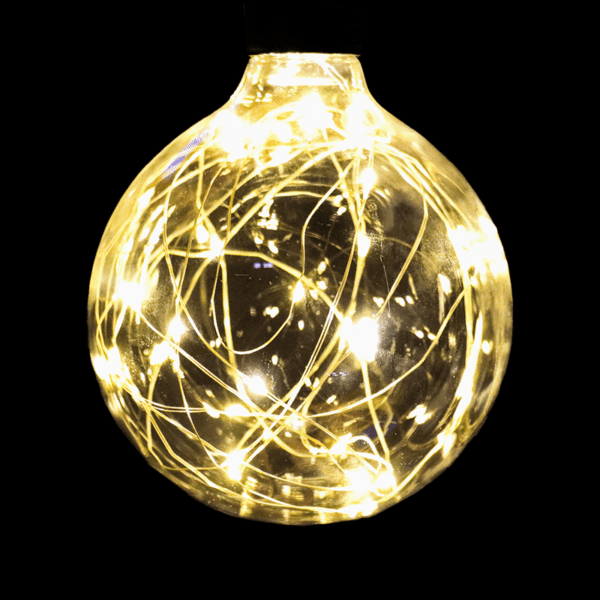Foco Led de cristal, esférico LS, luz cálida de 3W - Imagen 2