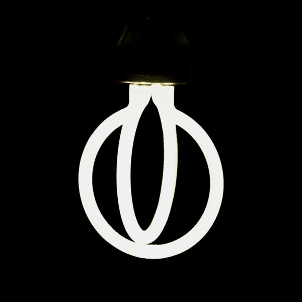 Foco Led de cristal, lotus, luz cálida de 4W - Imagen 2