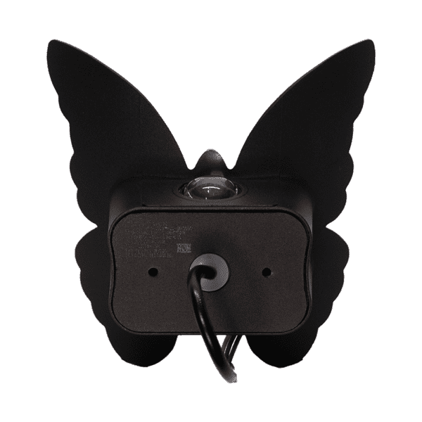 Arbotante mariposa, color negro/dorado, luz cálida, 85-265, 2*3W - Imagen 2