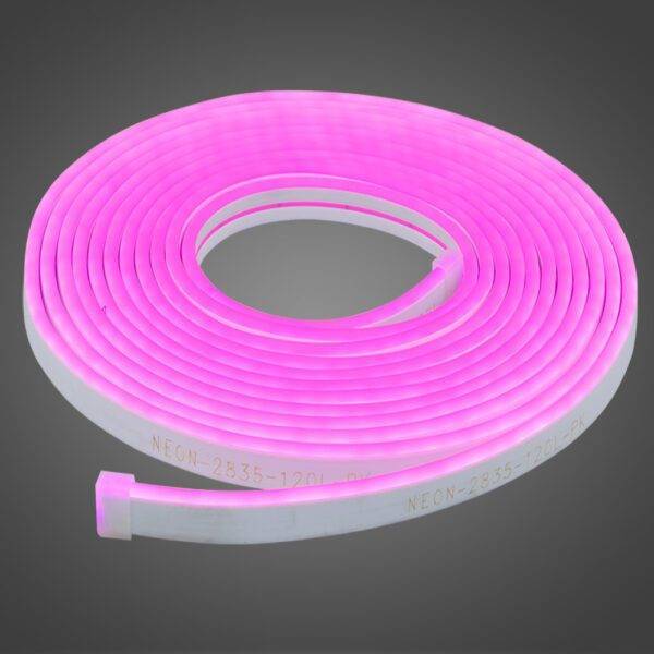 Rollo Neón, 5m, 120 leds/m, 35W, Rosa.