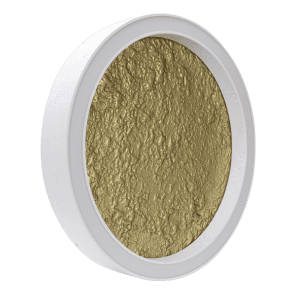 Lámpara de techo de metal+pc, circular blanco, luz cálida de 30W - Imagen 2