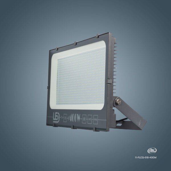 FLOOD PLANO GREY,400W,CW,LED SMD. - Imagen 2