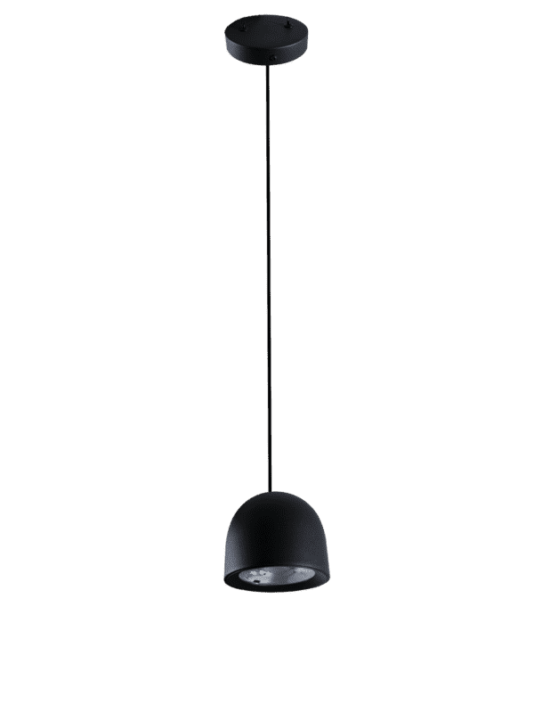 Lámpara colgante, black, 1 cabeza.
