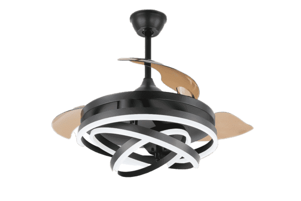 VENTILADOR DE 3 AROS DIRIGIBLES,  72W, CW/WW.