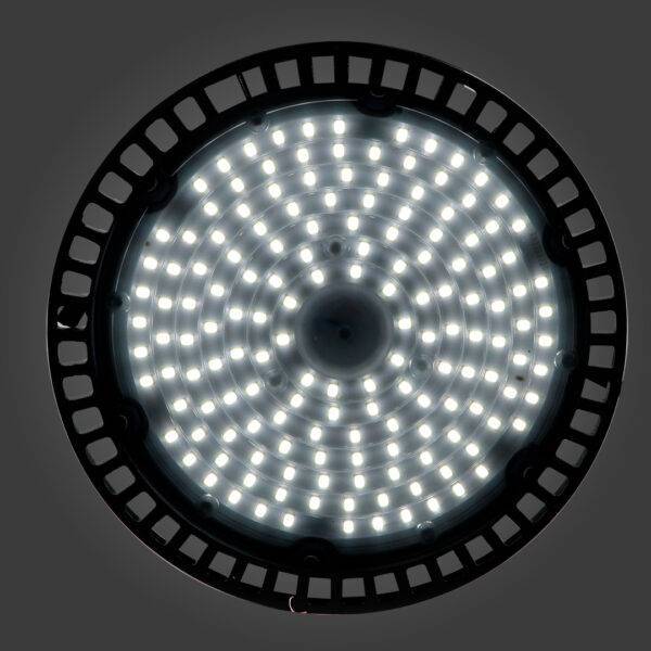 Ufo led smd cw 100w ,rdn, orilla perforada.