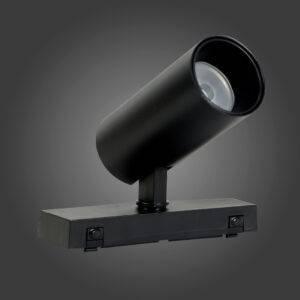 Lampara para riel, black, 12cw