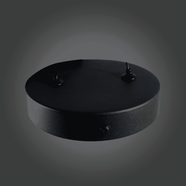 Lámpara colgante tubular, 2 secciones, black. - Imagen 2