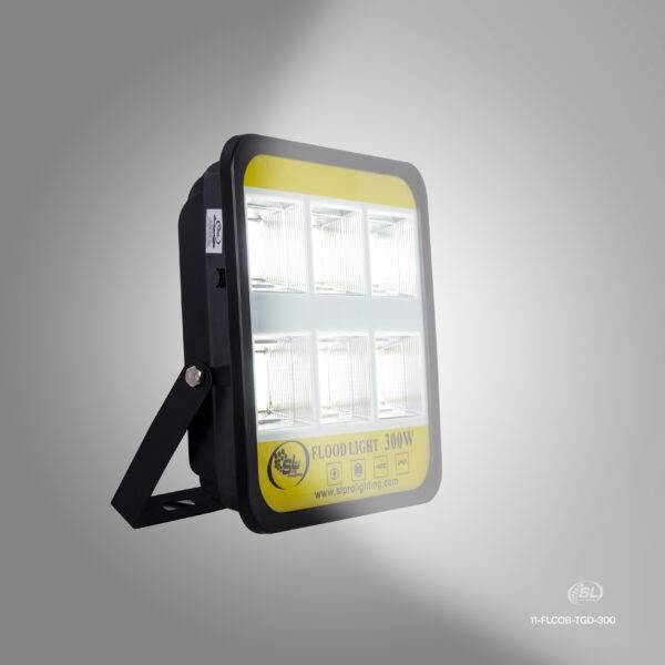 REFLECTOR 300W CW COB 6 SECCIONES BLACK - Imagen 2