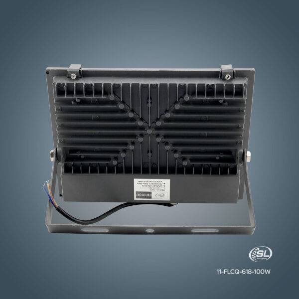 FLOOD PLANO GRIS 100W CW LED SMD - Imagen 3