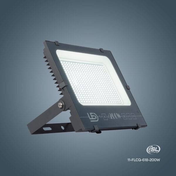 FLOOD PLANO GRIS 200W CW LED SMD - Imagen 4