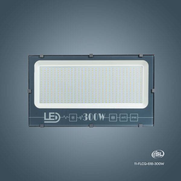 FLOOD PLANO GRIS 300W CW LED SMD