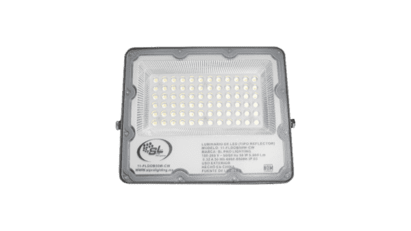 FLOOD LED, COLOR WHITE Y GREY, 50W CW