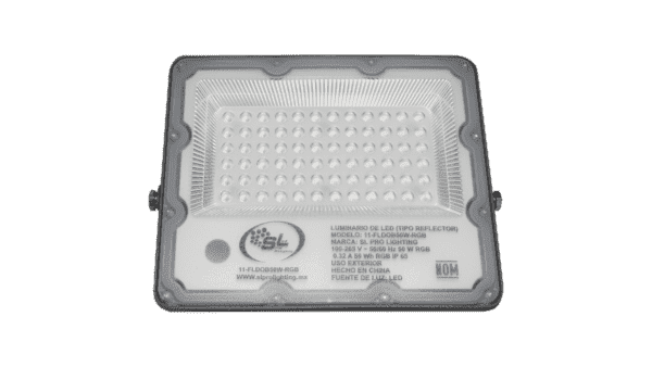 FLOOD LED, COLOR WHITE Y GREY, 50W RGB
