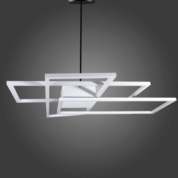 LAMP TECHO 3 RECTANGULOS 90*67 WH WW - Imagen 3