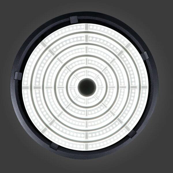 LUMINARIA UFO LED SMD CW 200W RDN BK PLA
